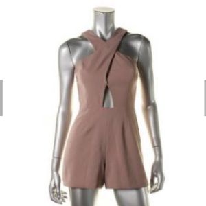 Jay Godfrey Pink Halter Romper. Size 0.